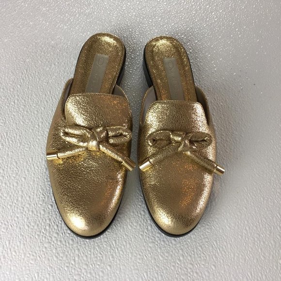 Oscar de la Renta Loafers Gold Color size 36 G14
